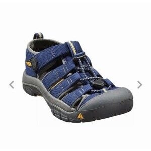 Keen Newport H2 Sandals Big Kids Youth Size 5 Blue Water Sport Shoes Boys